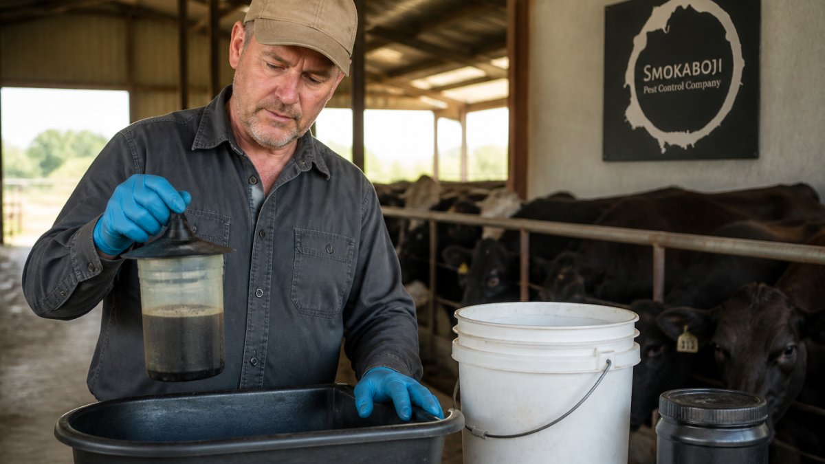 Eco-Friendly Fly Control for Livestock: 3 Steps