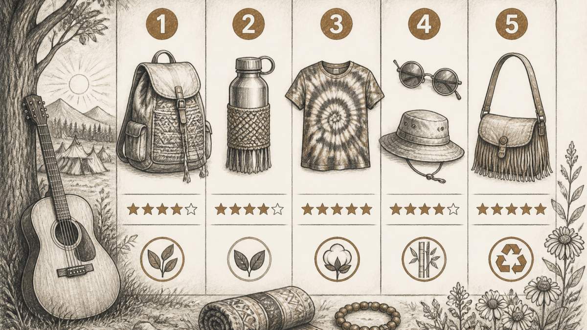 Eco Friendly Hippie Festival Gear: 5 Brands