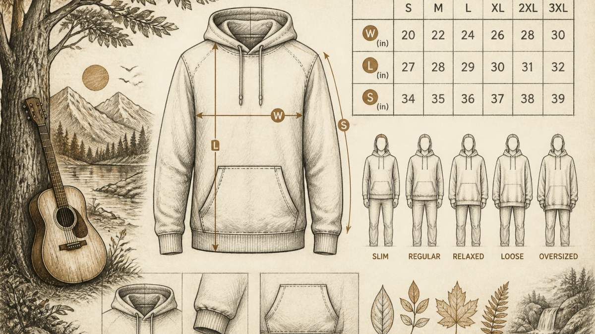 Eco-Friendly Hoodie Sizing Guide 2026: Find Your Fit