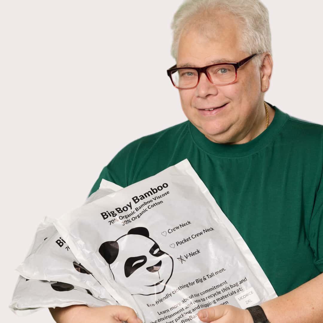 Big Boy Bamboo's Chief Executive Panda Andrew DiMino supports sustainable packaging