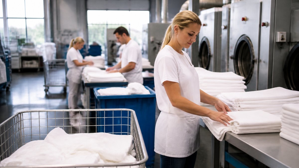 Ecologisch wassen voor bedrijven: stap voor stap
