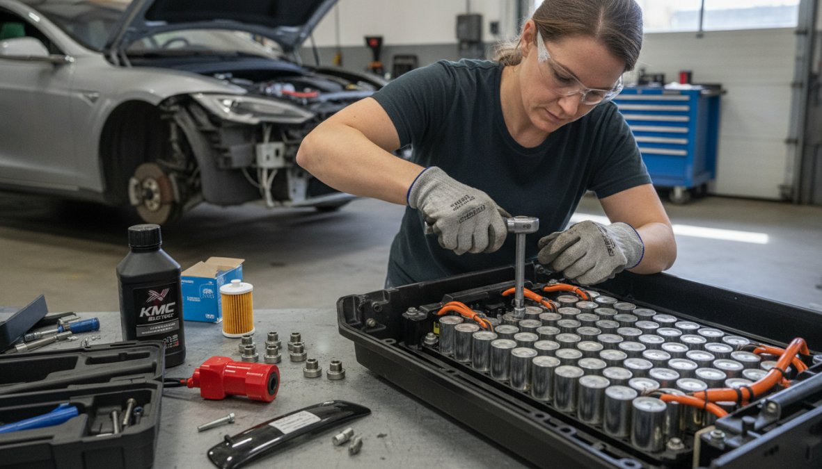 Expert tips illustration for Close for electric car maintenance
