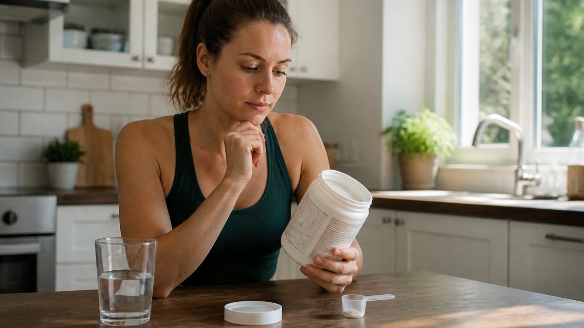 Infographic guide on how to choose electrolyte drinks for a sensitive stomach while reviewing product labels