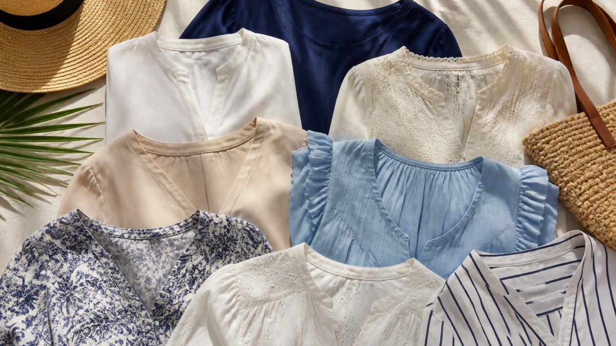 Elegant Vacation Tops for Women: 10 Resort-Ready Styles