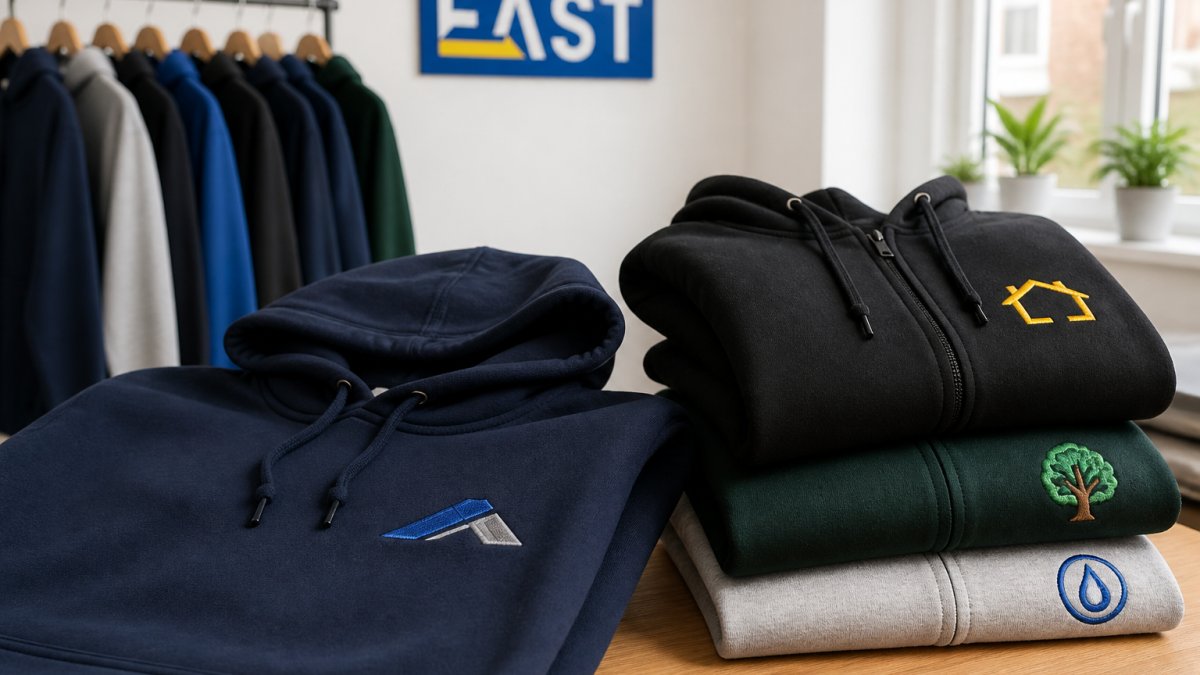 Embroidered Hoodies: Custom Options for Teams