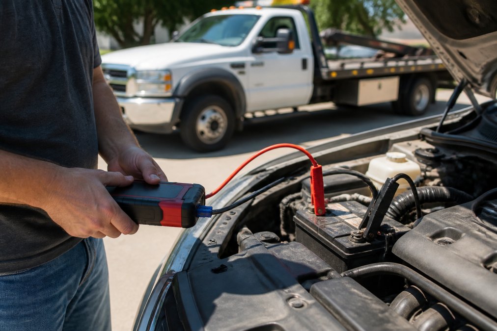 Emergency Battery Jumpstart Cost 2026: Service vs. DIY