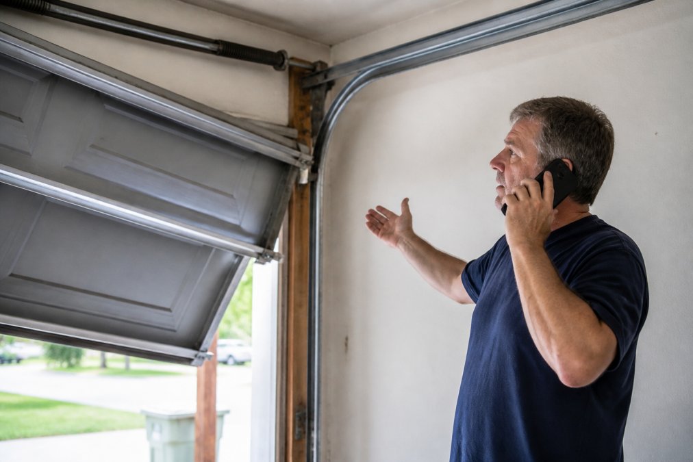Emergency Garage Door Repair: What to Do Now