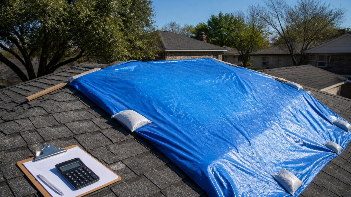 Emergency Roof Tarping Cost in 2026: What to Expect