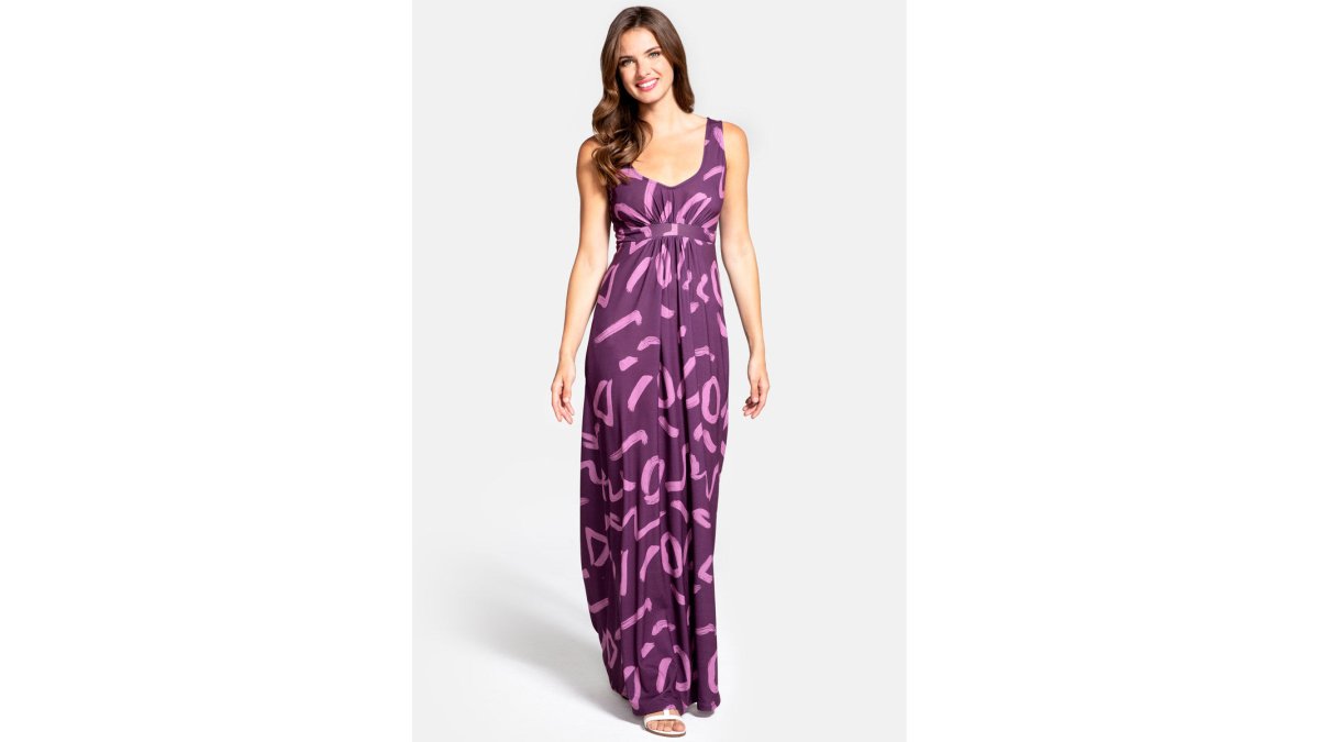 Empire Line Maxi Dress