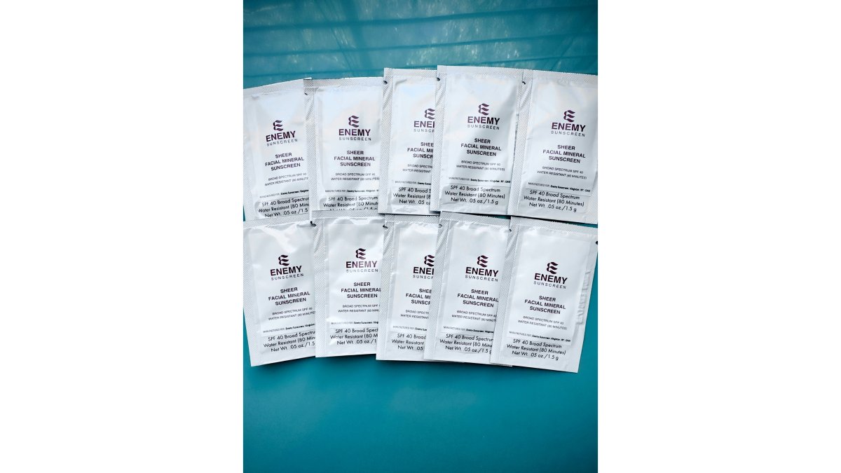 ENEMY TRAVEL - Sheer facial Mineral Travel Packs