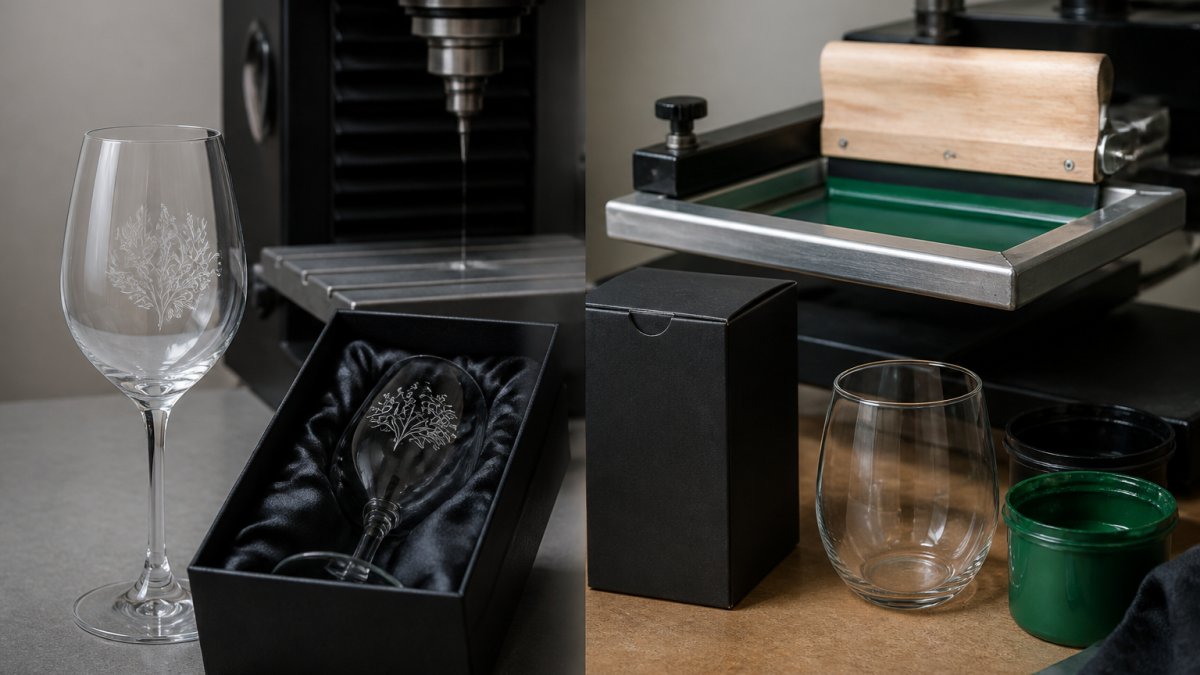 Engraving vs Screen Printing for Corporate Merchandise