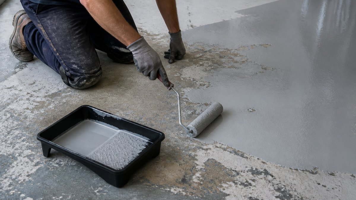 Epoxy Flooring Over Painted Concrete: Prep & Application
