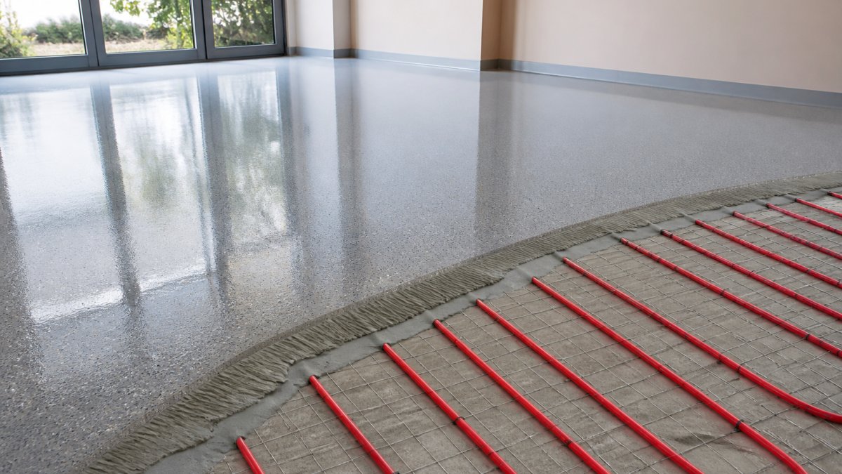 Epoxy Flooring Over Radiant Heat: What Works