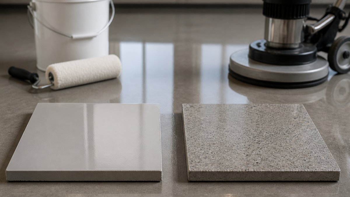 Epoxy and Polished Concrete: Comparing Commercial Floor Proposals
