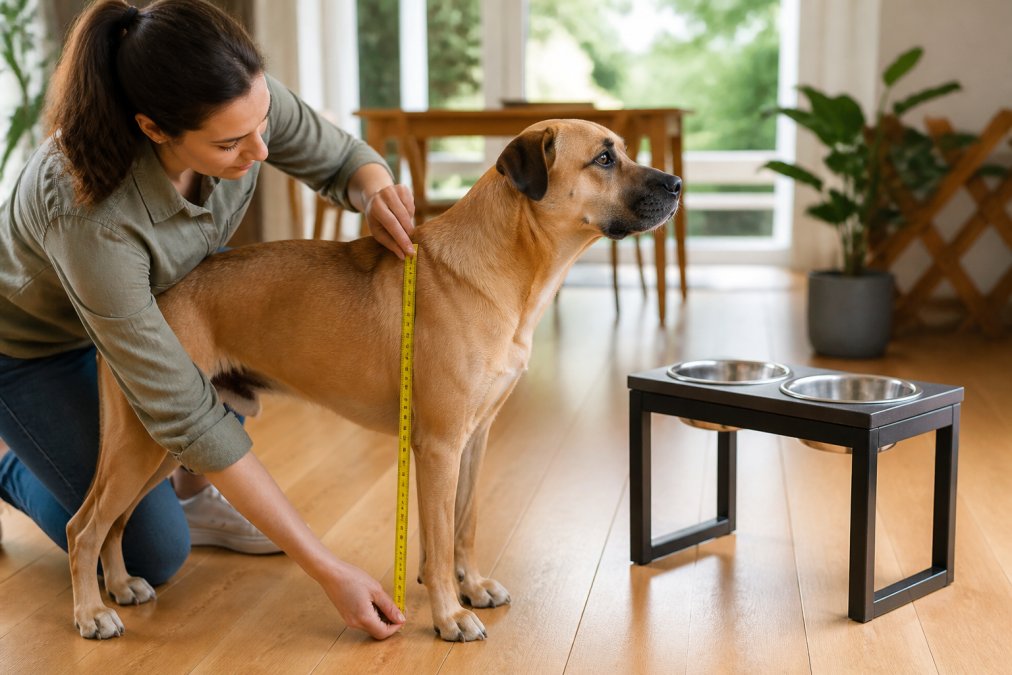 Step-by-step visual guide for Dog for ergonomic dog bowls for digestion