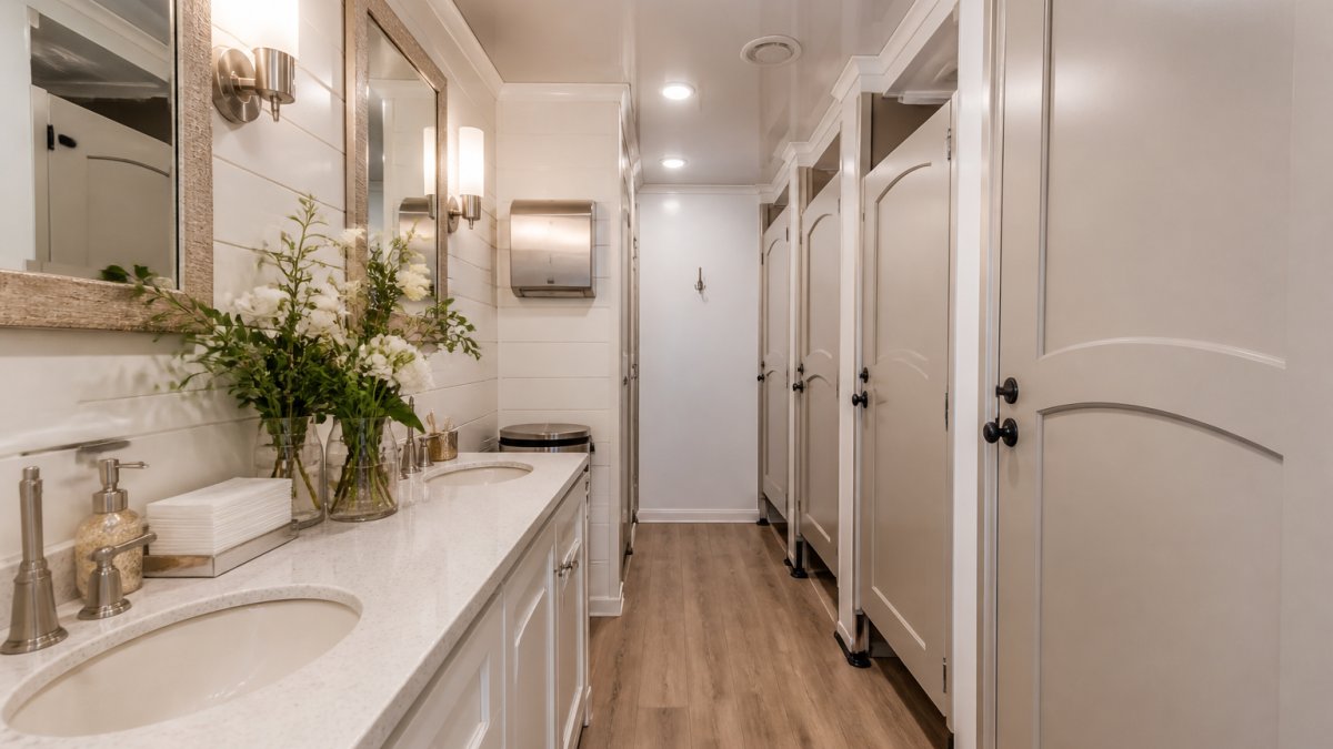 Essential Amenities for Luxury Wedding Restroom Trailers