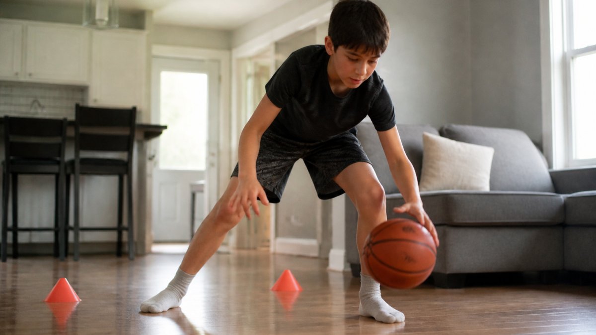 Essential Basketball Drills for Beginners at Home