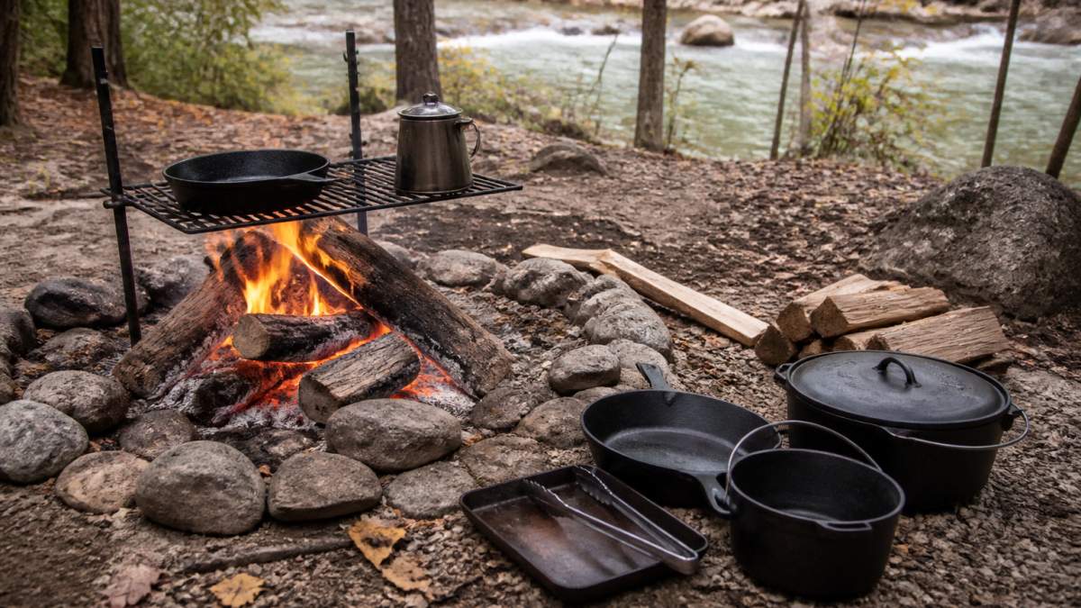 Essential Campfire Cooking Gear for Beginners