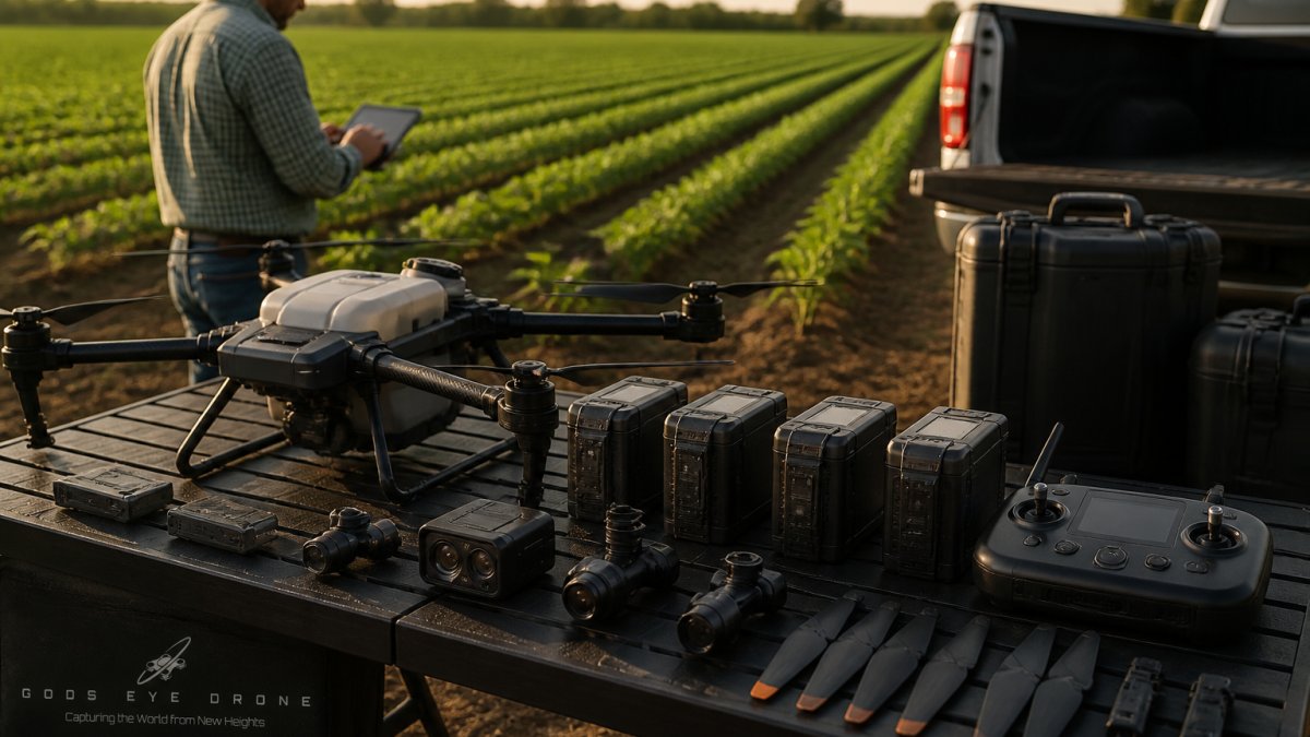 Essential Drone Hardware for Commercial Farming
