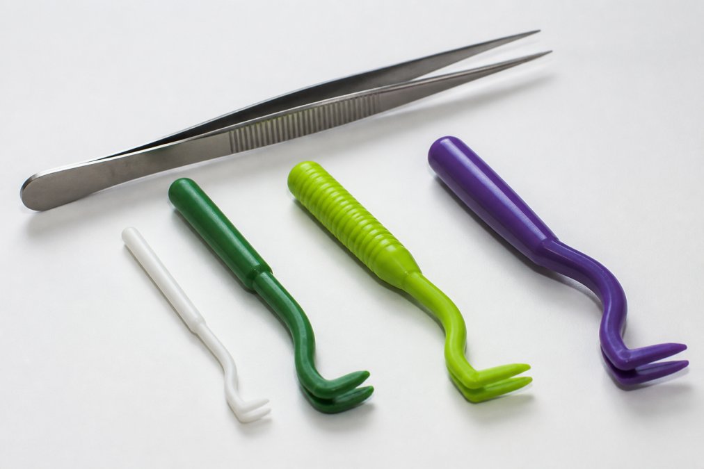 Software tools interface for tick removal kit items