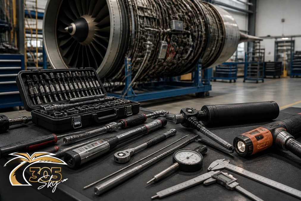 Essential Tools for Jet Engine Disassembly and Inspection