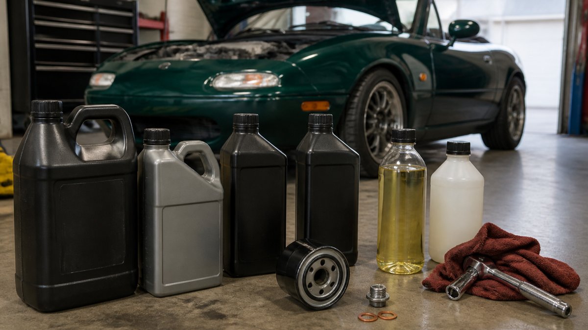 Essential Track Day Fluids for Mazda Miatas