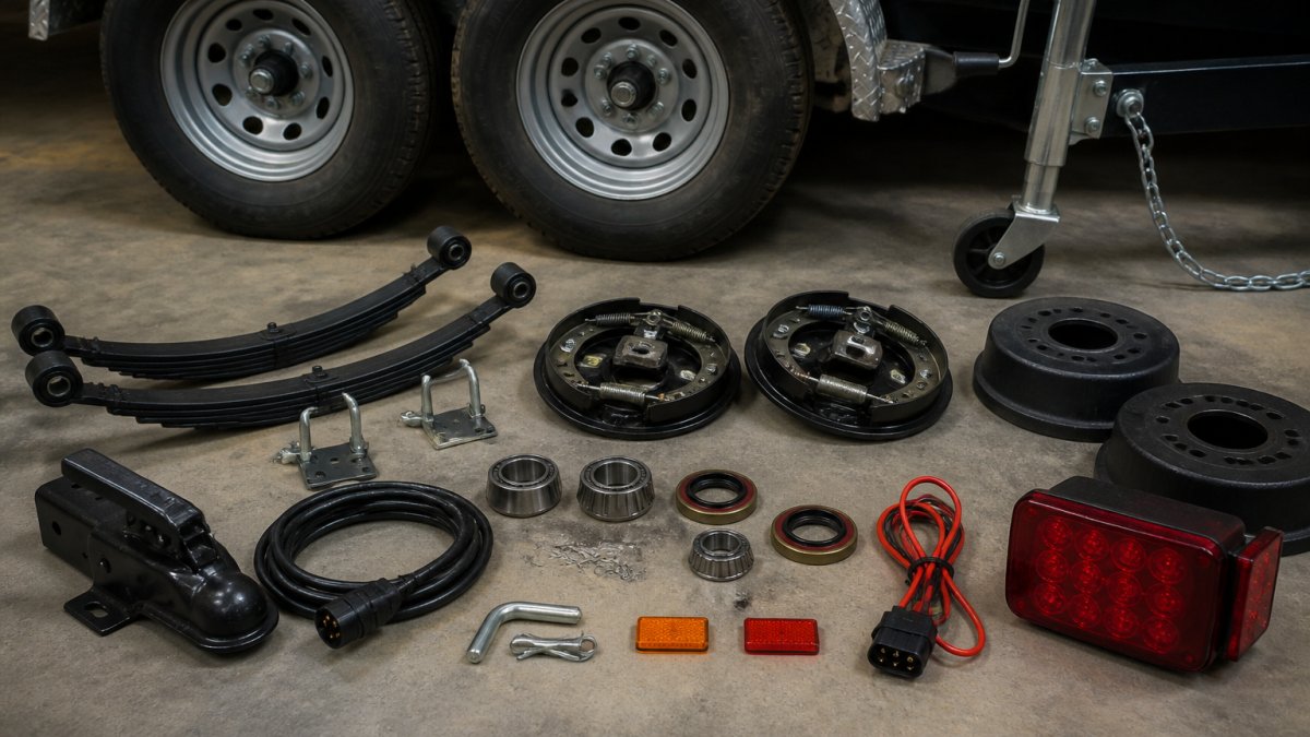 Essential Trailer Parts for Regular Maintenance (2026)