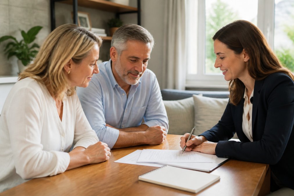 Flowchart illustrating the estate planning process for complex families during a legal consultation