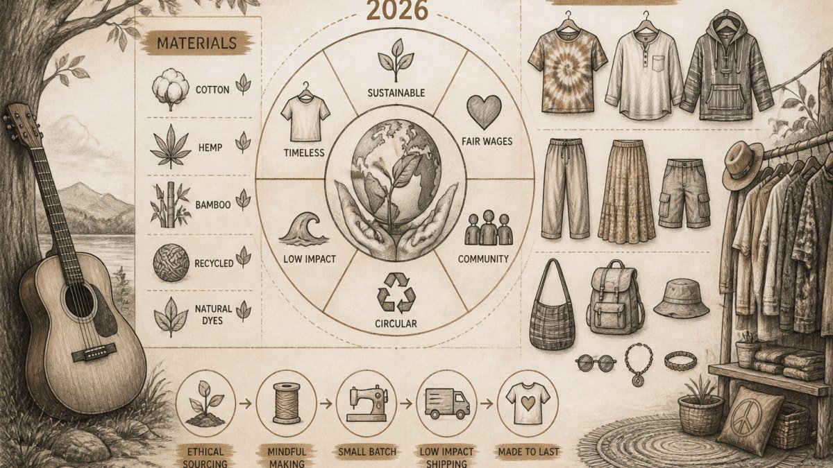 Ethical Hippie Fashion Brand Guide: 2026