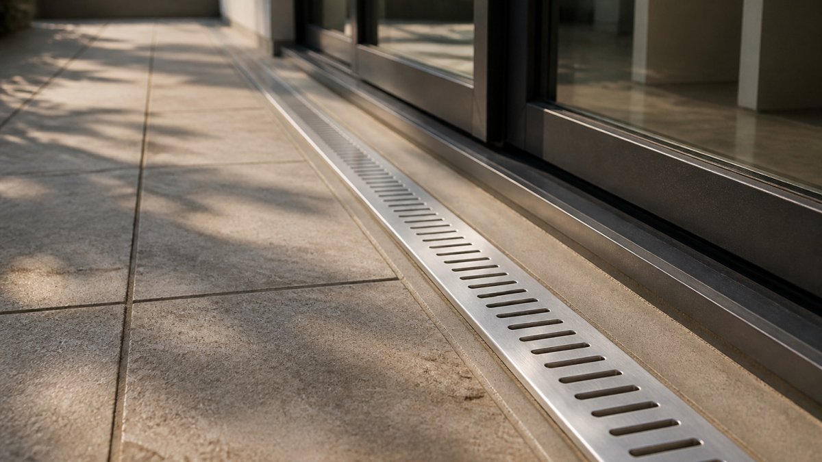 Eurotec DrainTec Aluminium Patio Drain: Premium Finish