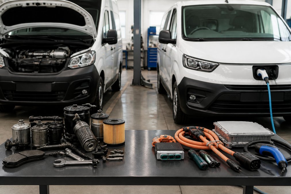 EV vs Diesel Fleet Maintenance: UK Cost & Operations Guide