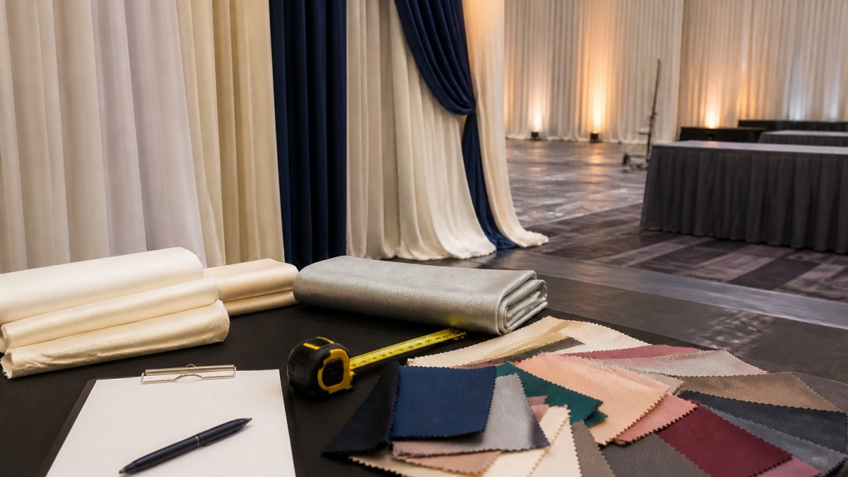 Event Draping Cost Per Square Foot: How to Calculate