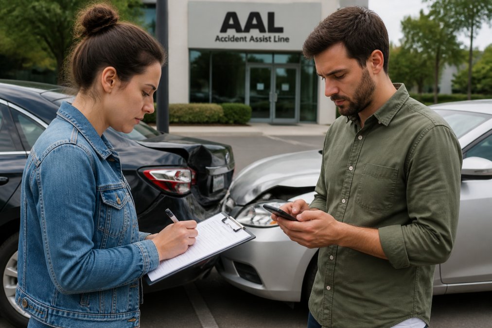 Exchange Details After a Car Crash: Step-by-Step