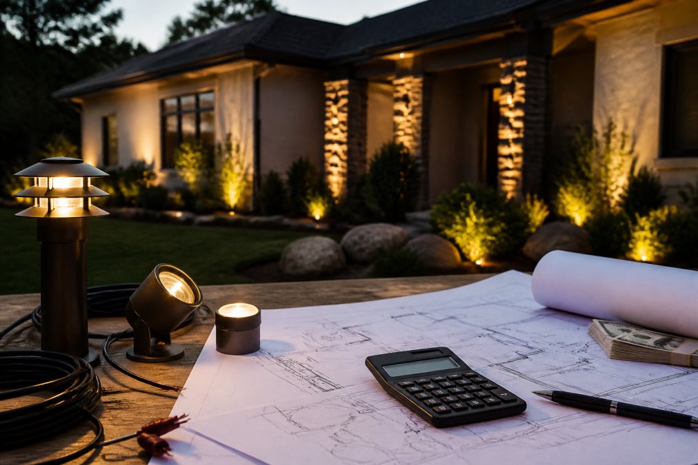 Exterior House Lighting Cost & Installation Review