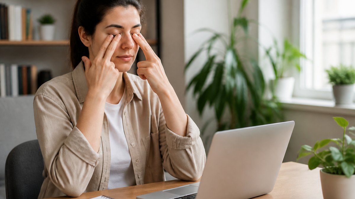 Eye Exercises for Computer Vision Syndrome Relief