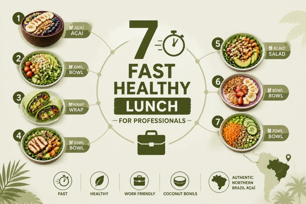 Fast Healthy Lunch for Professionals: 7 Ideas
