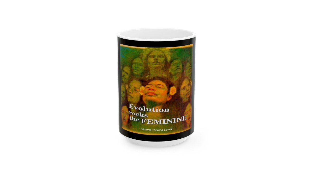 Feminine Evolution Mug – 15 oz