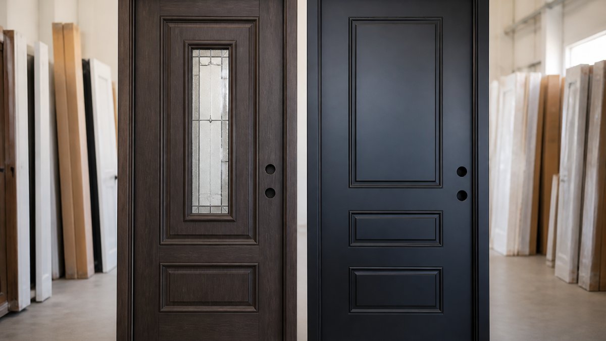 Fiberglass vs Steel Entry Doors for Arizona