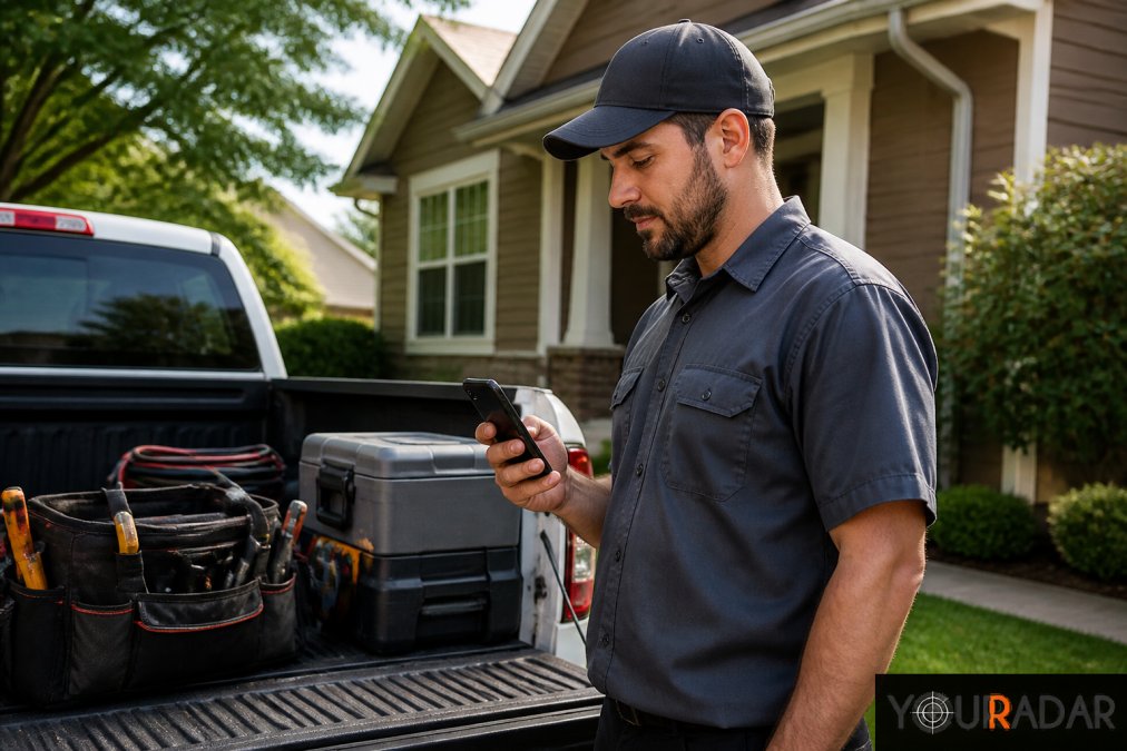 Software tools interface for HVAC for field service app small teams