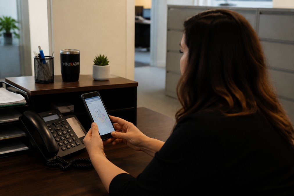Software tools interface for field service app small teams