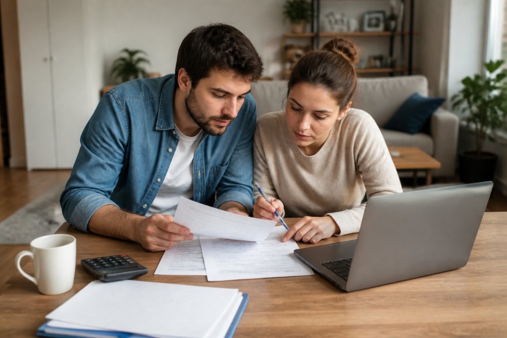 Infographie illustrant les étapes pour financer premier achat immobilier via un dossier bancaire complet.