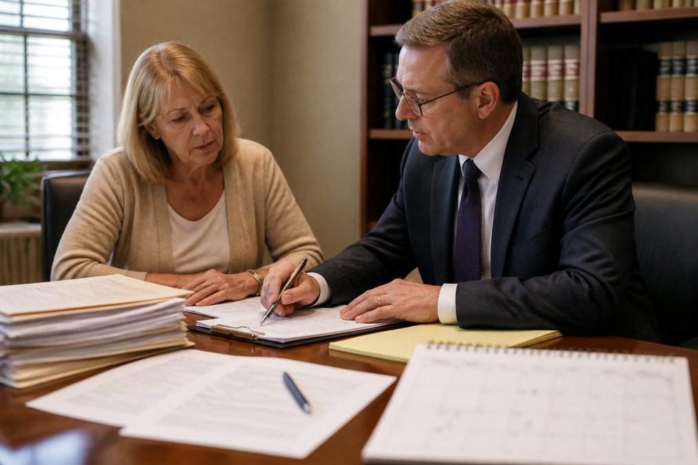 Flowchart detailing the timeline and financing options for court confirmed homes during the probate process.