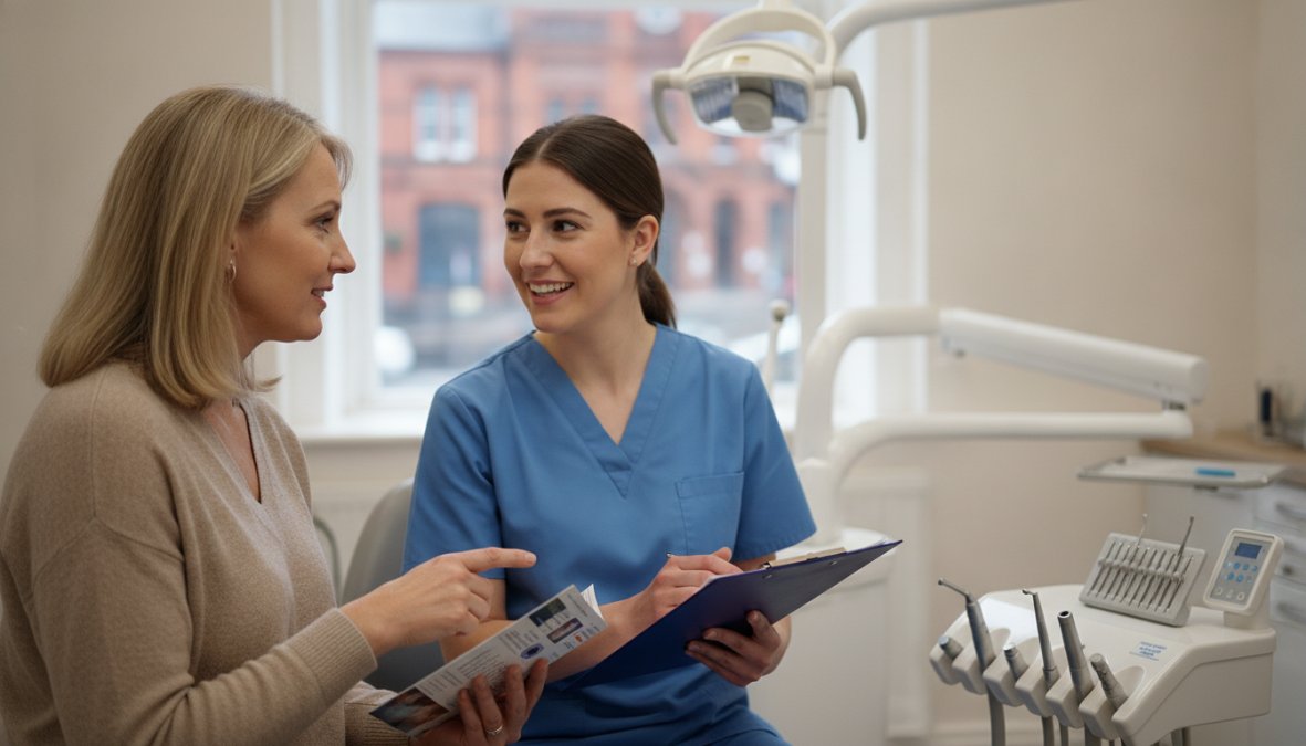 Step-by-step visual guide for patient and sitting and modern concepts for finding a dentist in liverpool