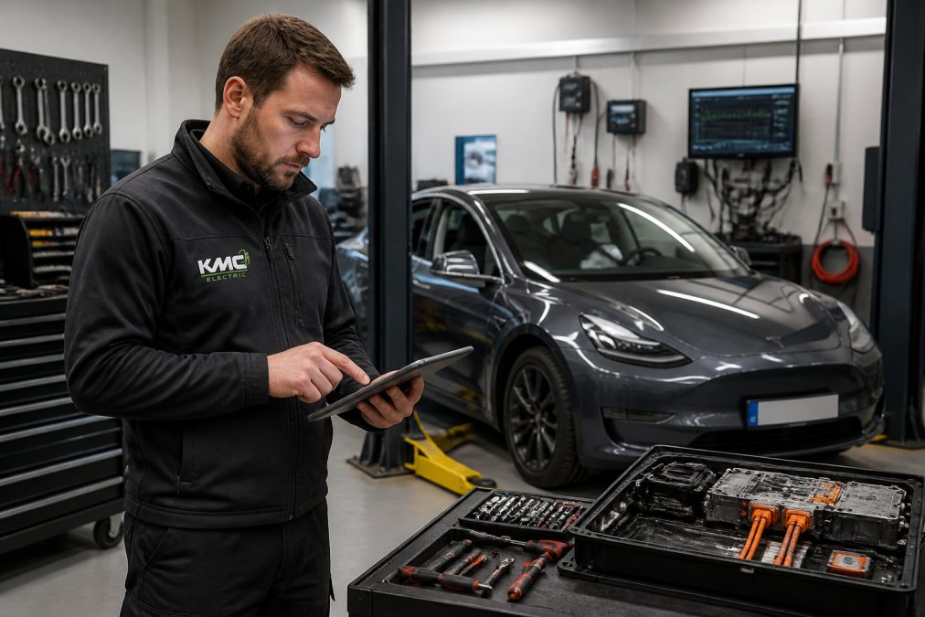 Step-by-step visual guide for reliable electric car mechanic