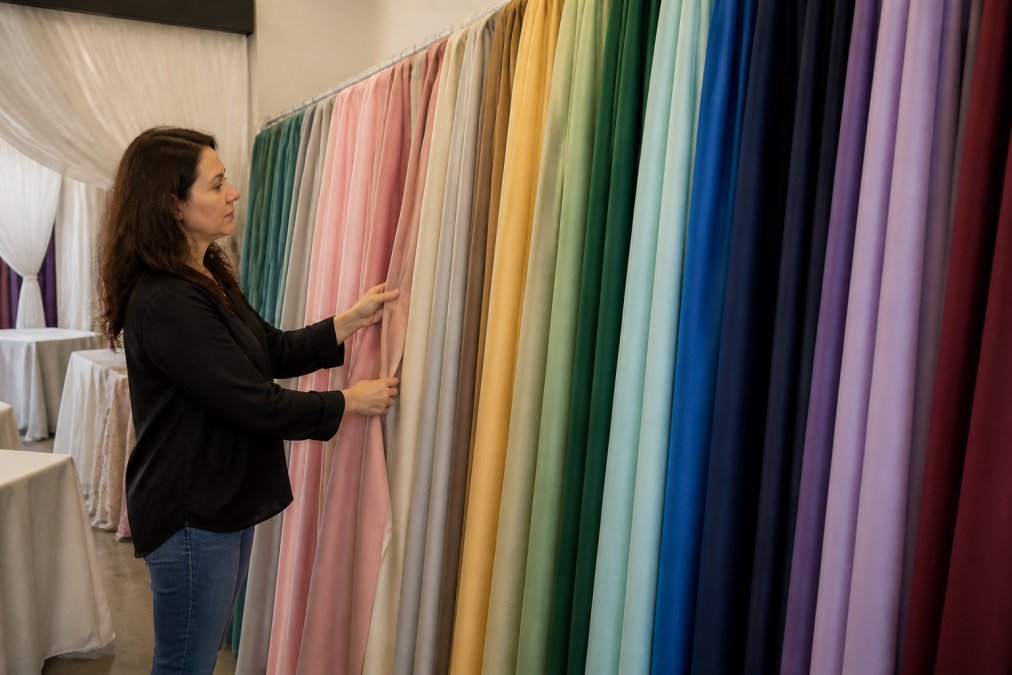 Finding Custom Pipe and Drape Colors for Events