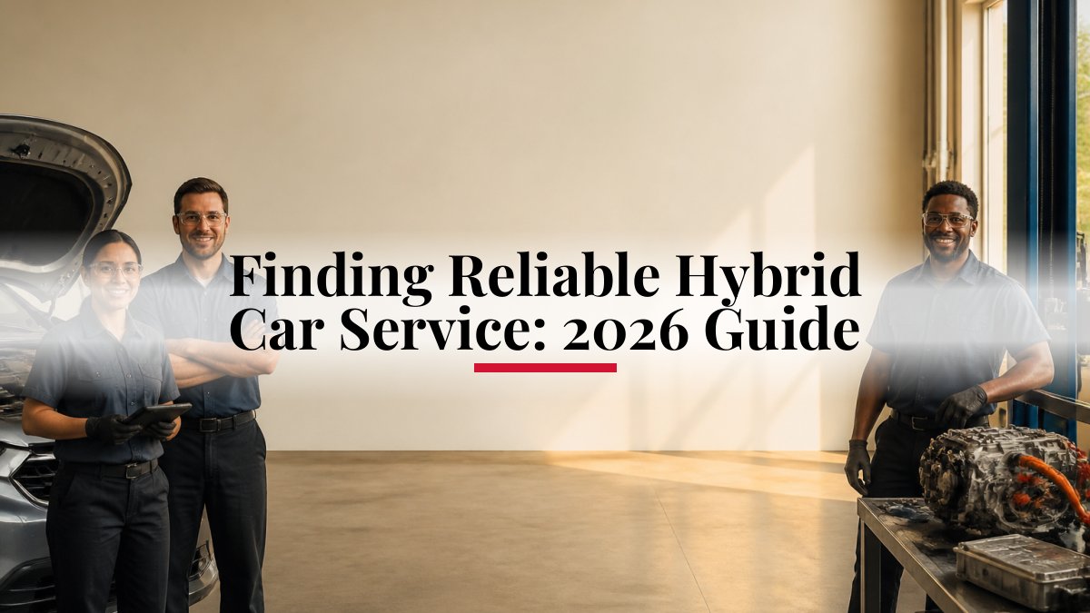 Finding Reliable Hybrid Car Service: 2026 Guide