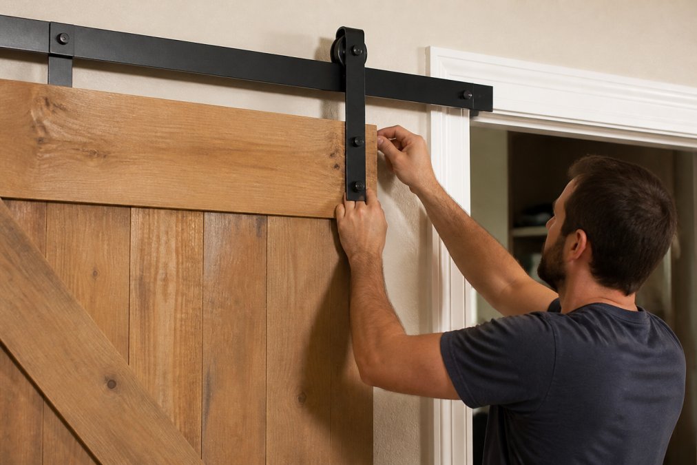 Fix Sticky Sliding Barn Door Hardware: 7 Steps