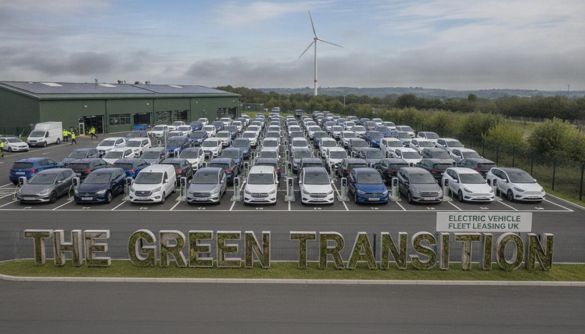 Professional illustration showing Modern for fleet leasing companies UK