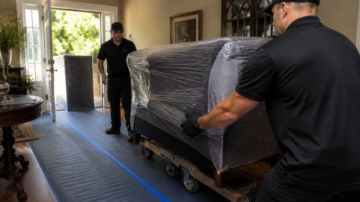 Floor Protection and Discretion During Probate Removal