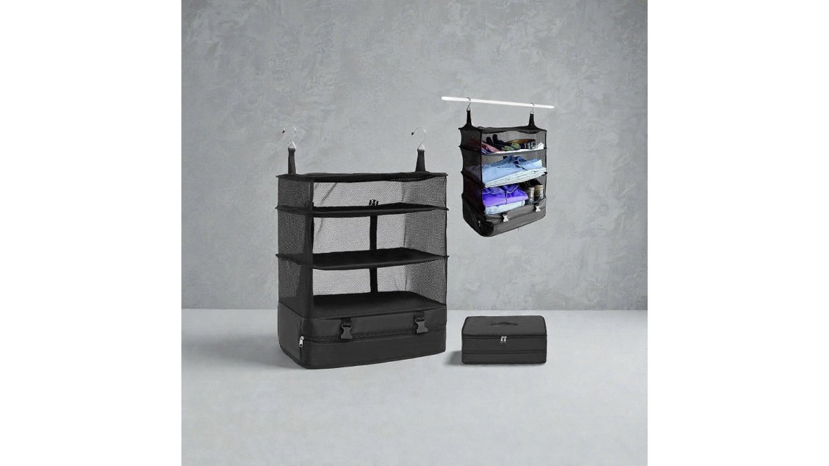 Foldable Hanging Storage Organizer | Wardrobe, Bathroom & Travel Storage | Modern Goods Living